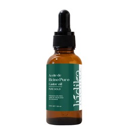 Aceite de Ricino Puro 120 ml | Nutre e Hidrata | para Cabello Pestañas Cejas Barba Uñas | Prensado en Frío Sin Hexanos