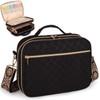 Bunnychill 2 Compartment Bible Cover for Women,Large Bible Case with