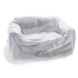 haggiy Furniture Cover - Sofa Cover for Renovation and Moving for 2 Seater (250 x 140 cm)