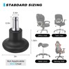 Chair Feet Wheel Stopper,Replacement Office Chair Caster Wheels to Fixed