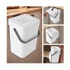 JWKDXH 0.8 Gallon/3l Compost Bin Kitchen, for Use on Countertops