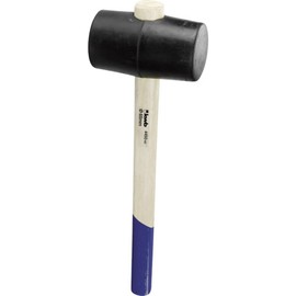 KWB Rubber Hammer, Black, 4450–50