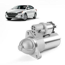 loosoo New Starter Motor 12V 1.2KW CW 13T, 36100-2E551 Compatible with Hyundai Elantra 2014-2020 1.8L/2.0L,Kia Forte 2019-2021 2.0L,Replace 8000604 50006