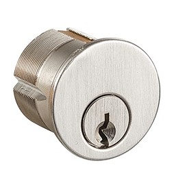 SUMBIN Mortise Cylinder Fit Mortise Door Lock with 1-1/8" in Satin SS Finish