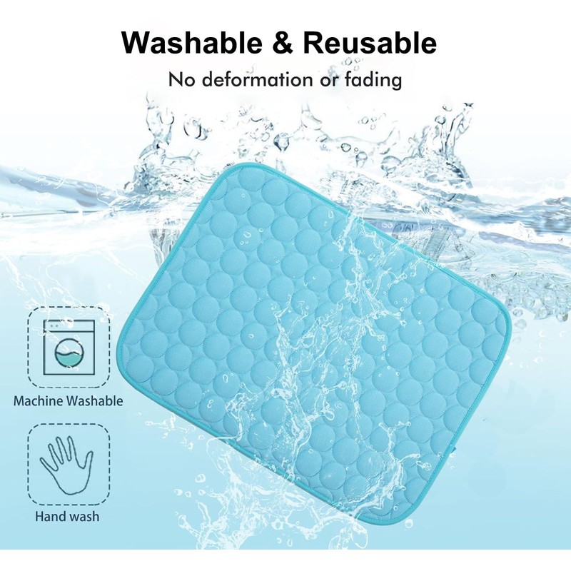 BEZHGOC Dog Cooling Mat, Pet Cooling Mat for Dogs Cats