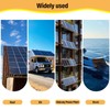 Solar Panel Mount Mounting Set for 2 Modules, 12 cm