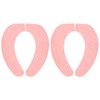 Sanko KA-21 Toilet Seat Cover, 2 Pairs, Pink