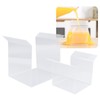 2Pcs Zip Lock Bag Holder Acrylic Food Storage Bag Stand