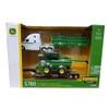 John Deere S780 Combine with Freightliner and Lowboy Trailer 1/64