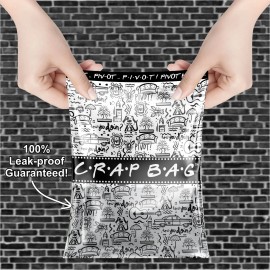 FRIENDS CRAP BAGS for Dogs Dispenser  Pet Poop Bags - with 1 Roll 15 Bags