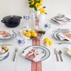 Solino Home Stripe Linen Table Runner 36 inch – 100%