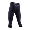 X-Bionic Energizer 4.0, Pantaloni Funzionali 3/4 Uomo, Opal Black/Arctic White,