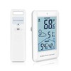 KeeKit Wireless Weather Station, Indoor Outdoor Thermometer Hygrometer, Digital Weather