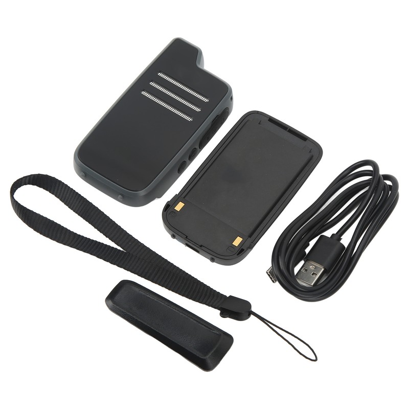 Mini Walkie Talkie Portable Clear Speech Efficient Communication Rechargeable 2
