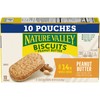 Nature Valley Biscuit Sandwiches, Peanut Butter, Snack Bars, 10 Bars,