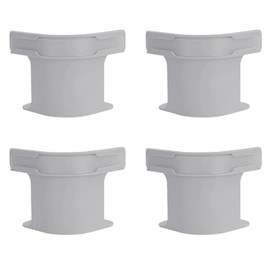 Sheet Holder with Locking Strips Keeps Sheets Tight, Easy to Install, Fits All Mattress Sizes, No More Sliding or Creasing (Gray 4-Piece Set)