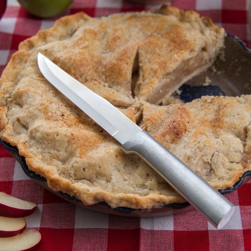 RADA Cutlery Stubby Butcher Knife (R106), 5.38" Stainless Steel Hollow