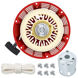 Seilzugstarter GX340 GX390 Kompatibel mit Honda Motoren und 339cc 389cc 420cc Benzinmotoren, Ersetzt 28400-ZE3-W01 Serie, Reversierstarter mit Starterseil für Garten- und Landmaschinen