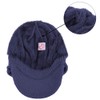 Janey&Rubbins Gorra de esquí con visera de punto para uso