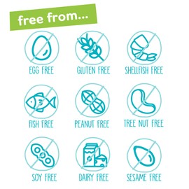 YumEarth Organic Giggles Chewy Candy - Allergy Friendly (Top 9 Free), No Artificial Dyes or Flavors, Non GMO, Gluten Free, Vegan - Individually Wrapped Fruity Snack Packs - 0.5 Ounce (Pack of 10)