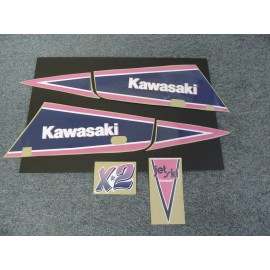Evolution MX 1990 Kawasaki X2 Jet Ski Decal Set 6 Pieces JETSKI