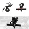 FFOTD Mountain bike flashlight holder, 360-degree rotating bicycle LED flashlight