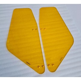 daxcnc New Custom Shelby Cobra Replica/ Factory Five Roadster Windwings *YELLOW TINT*