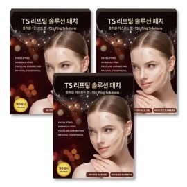 Unknown 티에스 리프팅 솔루션 패치 3개 주름 테이프 TS Lifting Solution Patch 3 Anti-Wrinkle Tapes