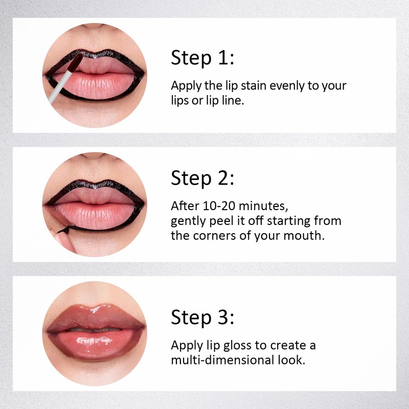 Vevivia Lip Stain - 2-In-1 Lip Liner Stain & Lip