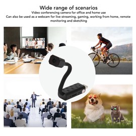 Small Camera, Secret Camera Small 4K HD Nanny Cam with Smart Auto Night Vision Function for IOS for Android, USB Gooseneck Surveillance Camera, APP Control