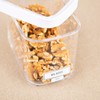 300+ Household Labels Stickers, Square, Black/White, Waterproof Stickers for Labelling
