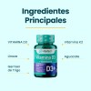 Vitamina D3 + Vitamina K2 Aceite De Linaza Solanum 45