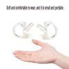 Transparent Ear Mould, Soft Comfortable Gel Ear Mould Replacement for