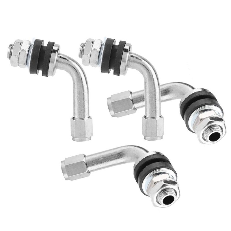QANYEGN Tyre Valve Stem, 90 Degree Angled Bolts in Valve