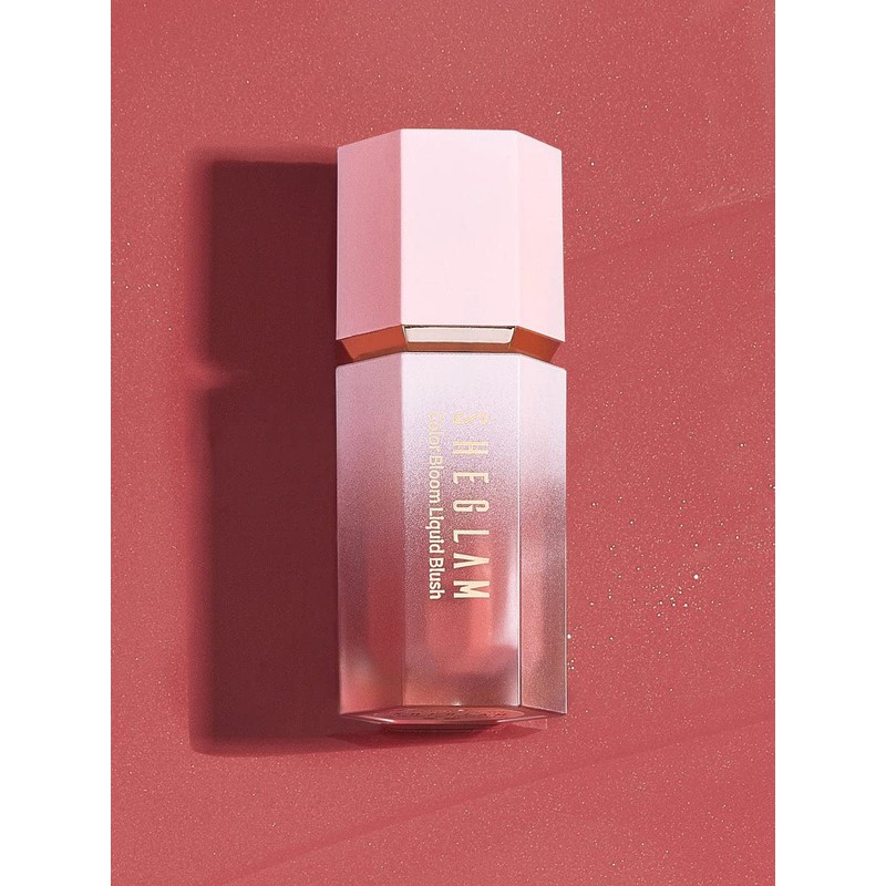 Sheglam Blush Líquido Color Bloom Larga Duración (Risky Business), 20.0