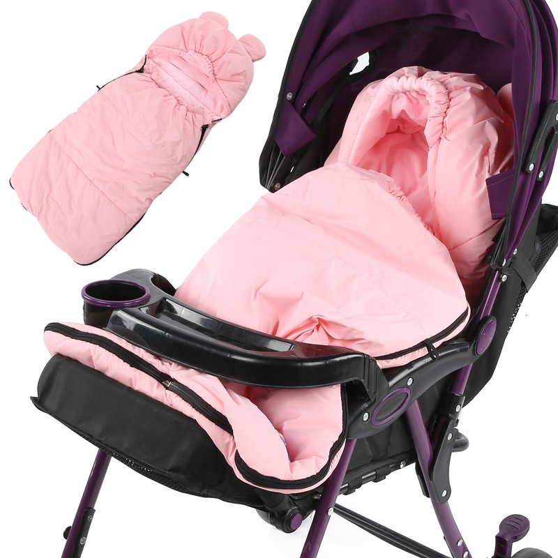 Universal Soft Baby Sleeping Bag Blanket Thicken Cushion Footmuff for