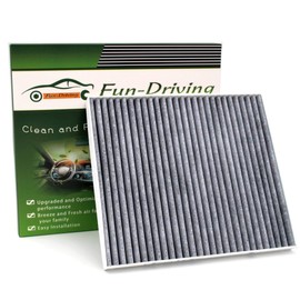 Cabin Air Filter for HYUNDAI Accent/Genesis Coupe/Veloster/Tucson,KIA Sportage/KIA Forte/KIA Rio/Rondo with Activated Carbon,Replacement for CF10709/087902E200 (Activated carbon,1 Pack)