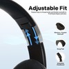 iJoy Bluetooth Headphones Over Ear, Wireless and Wired Foldable Headset