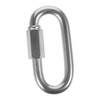 LIFKOME Locking Carabiner Clip Stainless Steel Small Chain Link Connector