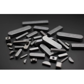 S45C Double Round Machine Key (3 pieces) Dimensions are pulldown selected