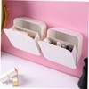 Ipetboom Wall Mounted Multi Purpose Storage Box for Cosmetics Personal