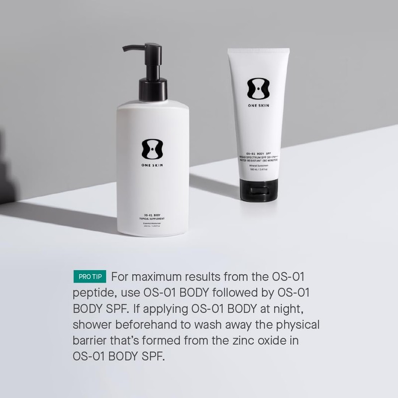 OneSkin BODY SPF OS-01 Peptide Broad Spectrum SPF 30+ Mineral