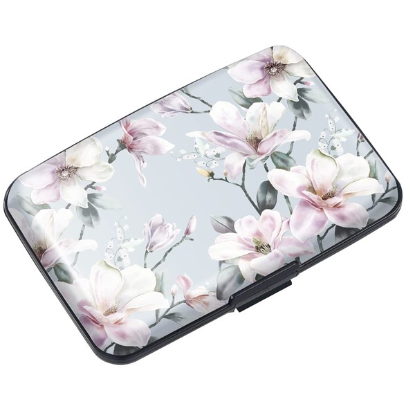 Mini Credit Card Holder for Women,RFID Blocking Slim Hard Card