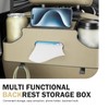 SLIMI 1 PC Car Backseat Organizer, 3 in 1 Multifunctional