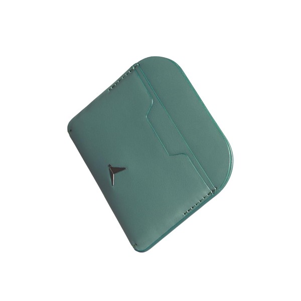 Troubadour Wallet, Livid Green, Card Sleeve, Minimalist