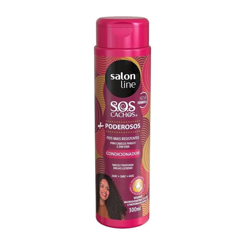 Salon Line S.O.S Cachos Mais Poderosos Salon Line Curly Hair