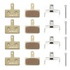 Bynccea Brake Pads 4 Pairs Bicycle Disc Brake Pads for