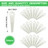 UPIQNG 24Pcs Plastic Trimmer Head Replacement Blades Grass Trimmer Blades