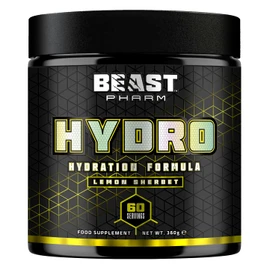 Beast Pharm | Hydro Hydration Electrolyte Powder | 360g/60 Servings | Lemon Sherbet