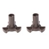 BANYU 2Pcs Universal Turntable Coupler Plate Support Stand Drive Cog